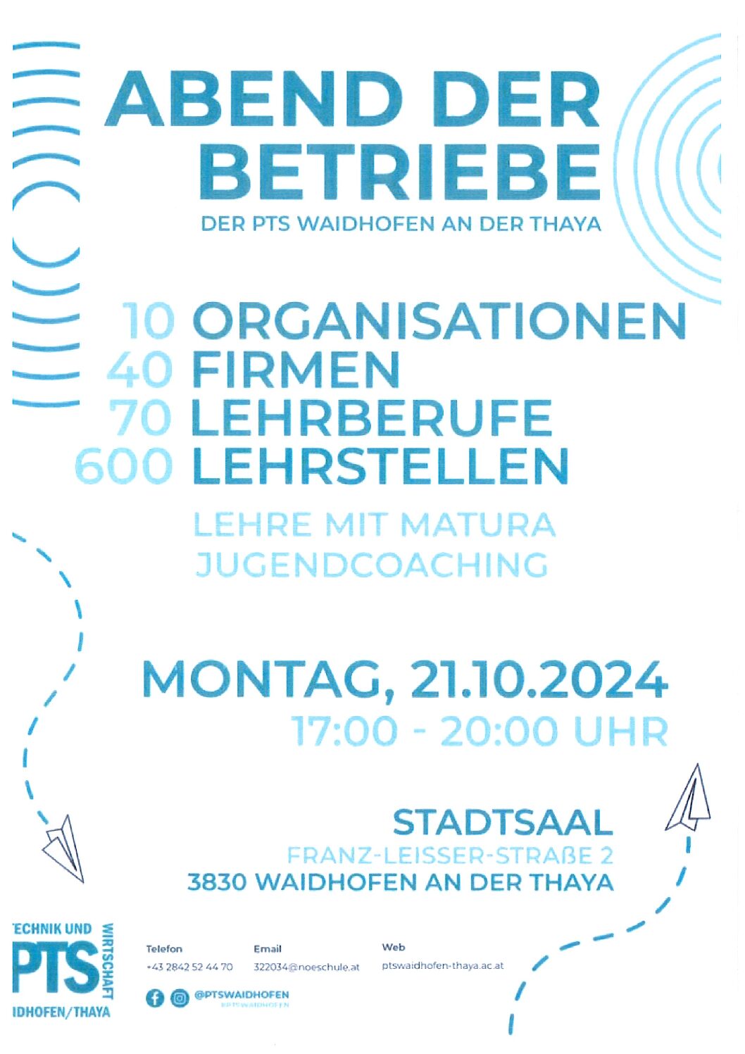 Abend der Betriebe – am 21.10.2024